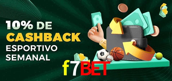 10% de bônus de cashback na f7bet